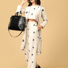 Queen of Spades Embroidered Womens Co Ord Set With Jacket - WES - SK - QNOS - S