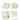 Quilted Cream & Blue Winterwear, full sleeves Romper for Tiny Toddlers - 12 - 18 Months Winter Wear