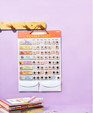 Qwirk Store Reward Chart - Customizable, Detachable & Motivational System for Kids - 86551