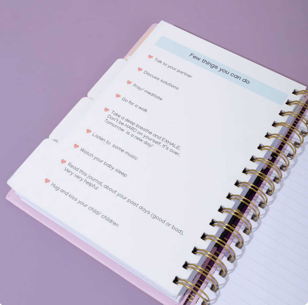 Qwirk Store The Postpartum Journal And Companion - Recover, Reflect and Reclaim yourself - Journal