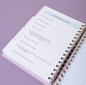 Qwirk Store The Postpartum Journal And Companion - Recover, Reflect and Reclaim yourself - Journal