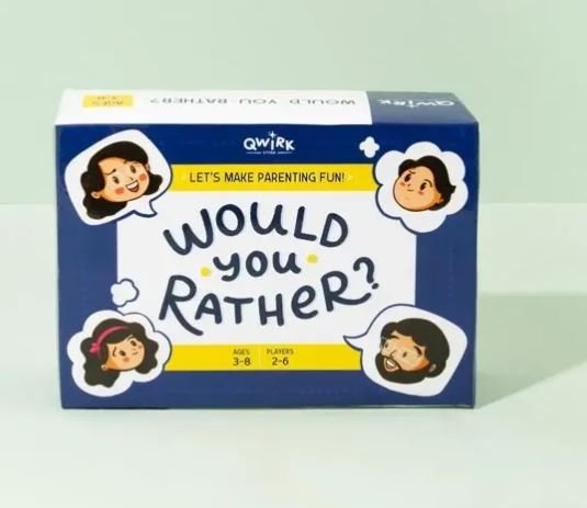 Qwirk Store Would You Rather? – A Fun & Thoughtful Game for Parents and Kids - 50461583442213