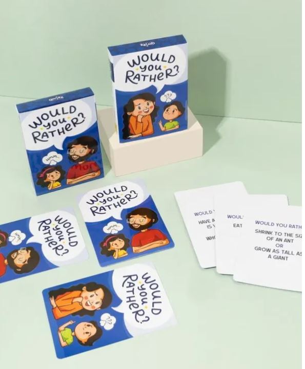 Qwirk Store Would You Rather? – A Fun & Thoughtful Game for Parents and Kids - 50461583442213