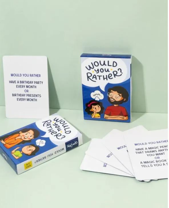 Qwirk Store Would You Rather? – A Fun & Thoughtful Game for Parents and Kids - 50461583442213
