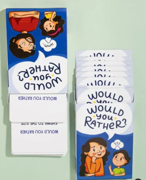 Qwirk Store Would You Rather? – A Fun & Thoughtful Game for Parents and Kids - 50461583442213