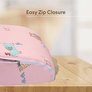 R for Rabbit Baby Nest Lite - Blush Pink - BDBNLBP3