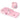 R for Rabbit Baby Nest Lite - Blush Pink - BDBNLBP3