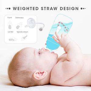 R for Rabbit Baloo Baby Straw Sipper - Blue - SIHPB01