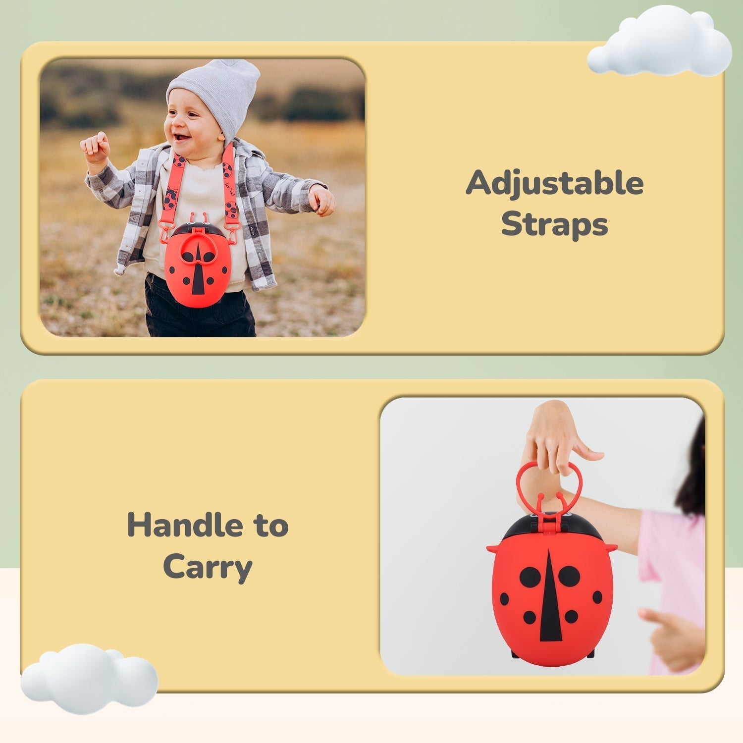 R for Rabbit Beetle Baby Straw Sipper Bottle - WBTBER02