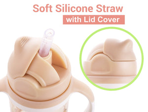 R for Rabbit Bubble Baby Straw Sippers - Yellow - SIBUY01