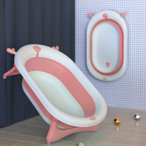 R for Rabbit Bubble Double Aqua Baby Bath Tub - Pink - BTBDAP3