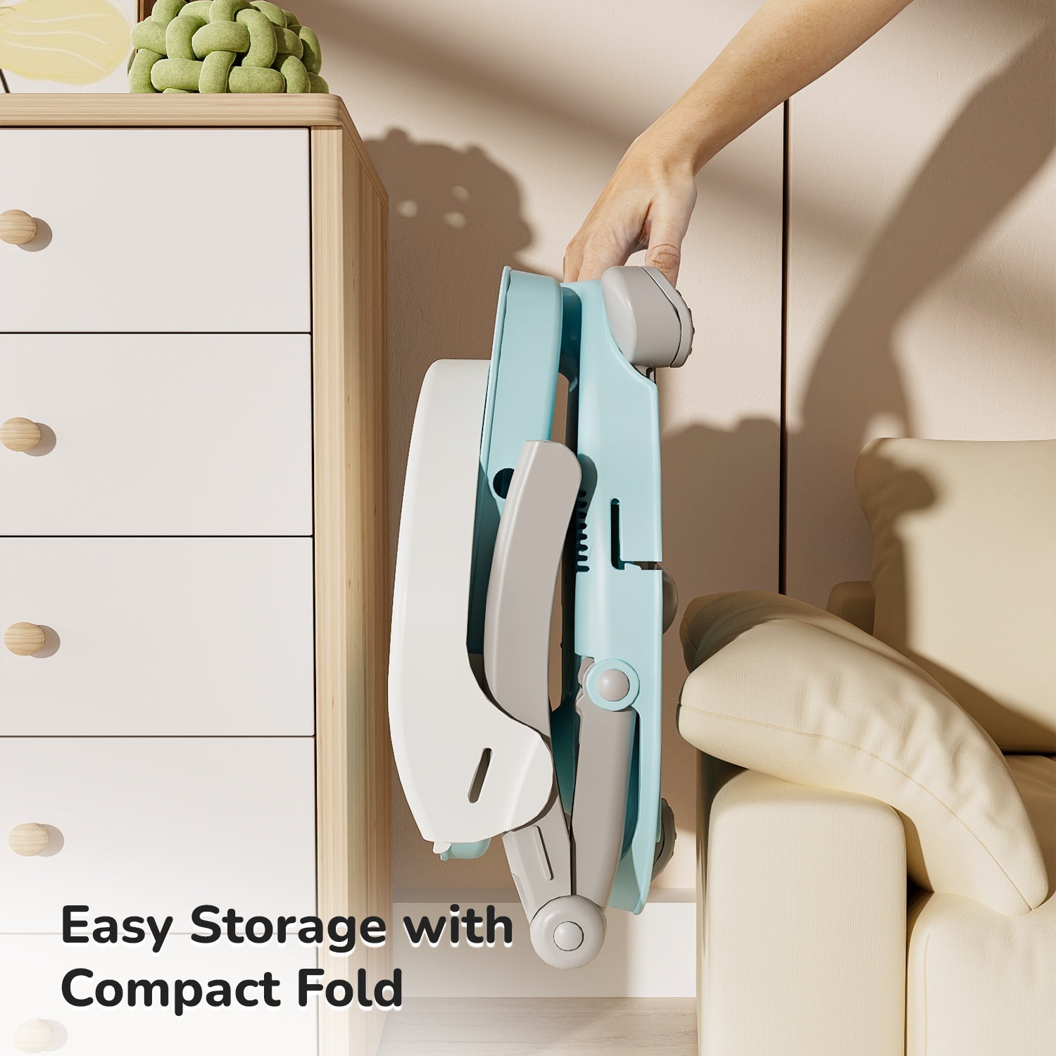 R for Rabbit Candy Pop - The Stylish Booster Chair - Aqua Blue - BOCPAB1