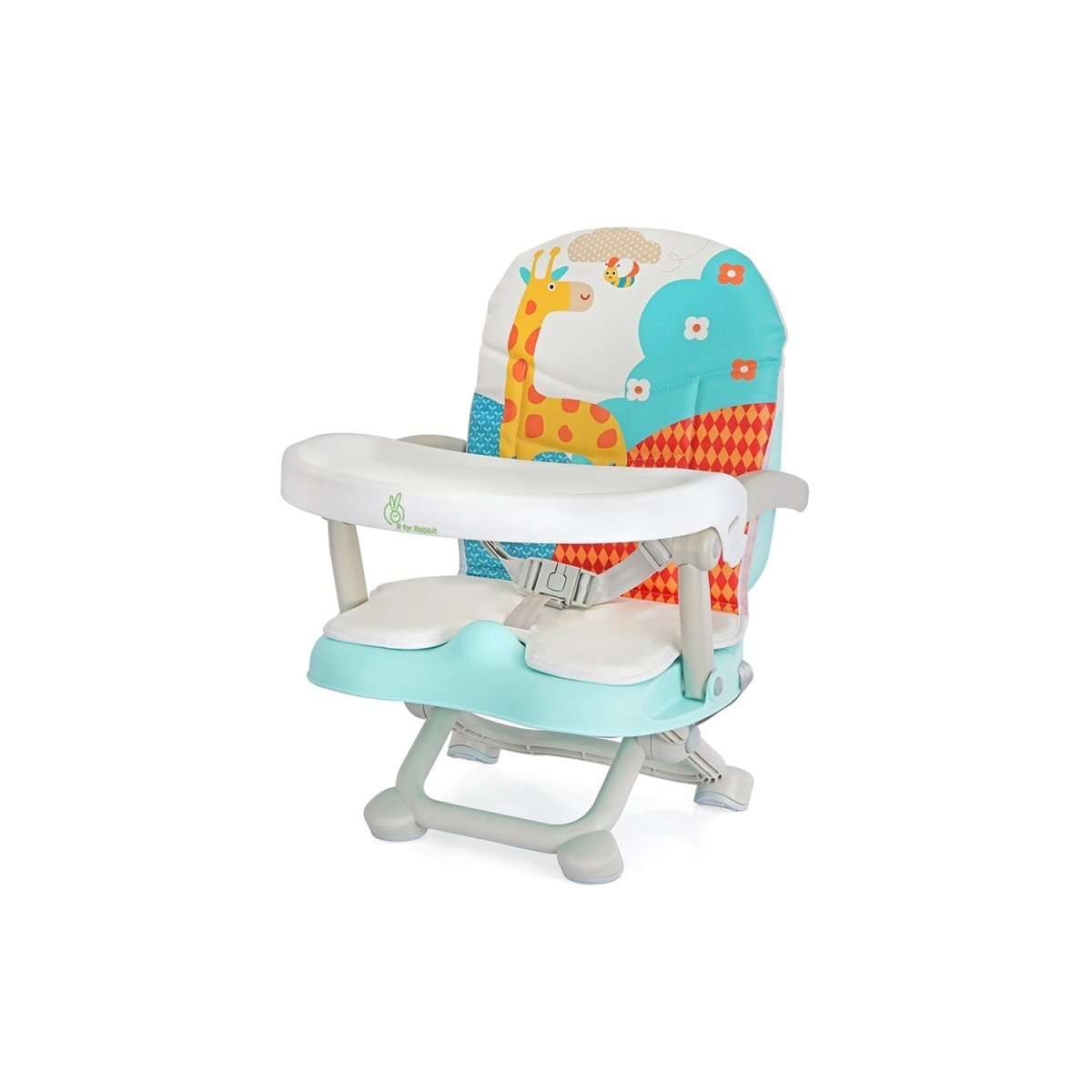 R for Rabbit Candy Pop- The Stylish Booster Chair- Aqua Blue - BOCPAB1