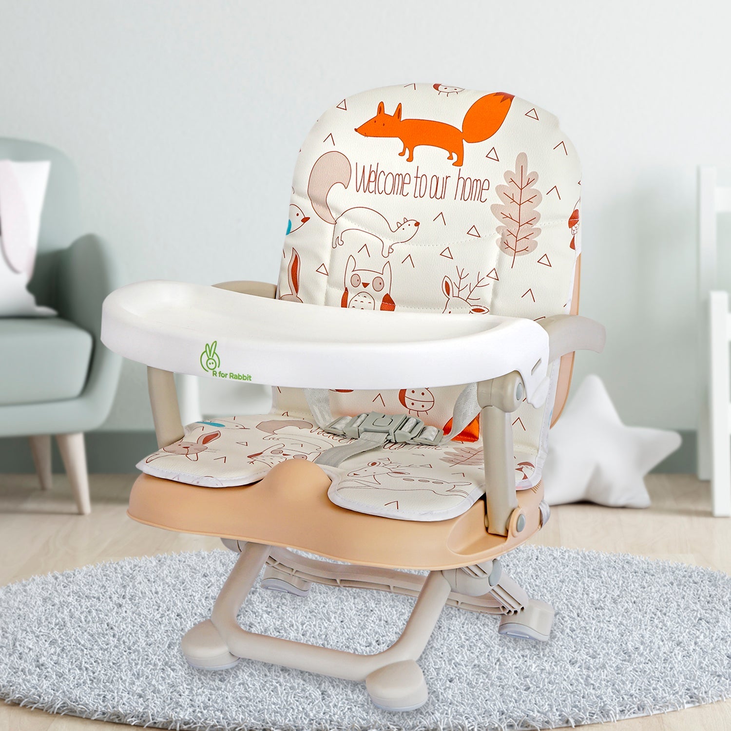 R For Rabbit Candy Pop - The Stylish Booster Chair - Beige - BOCPBE1