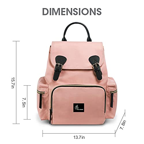 R for Rabbit Caramello Bliss Diaper Bag - Pink - DBCMBP1