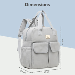 R for Rabbit Caramello Breezy Diaper Bags Grey Baby Gear - Diaper Bags