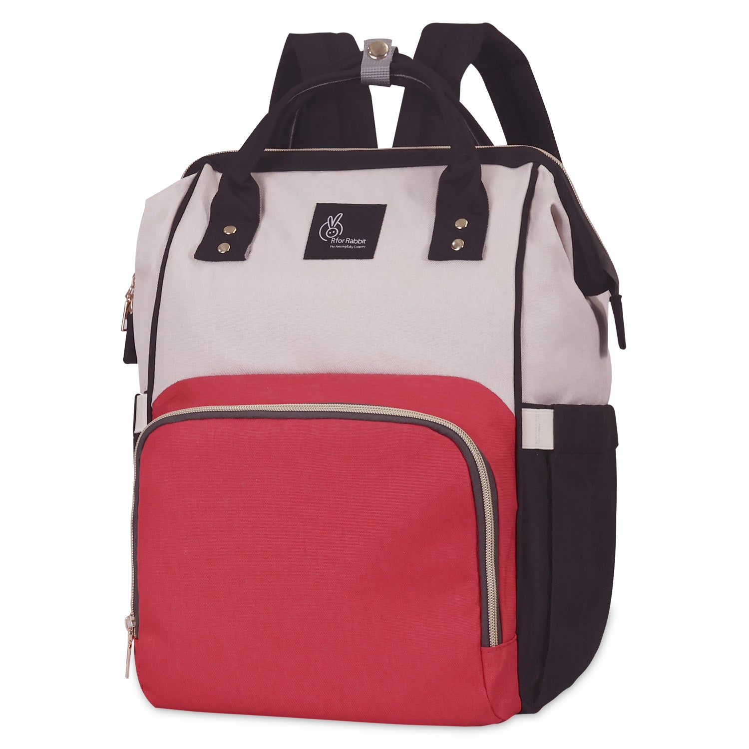 R for Rabbit Caramello Diaper Bag - Red Cream - DBCMRC1