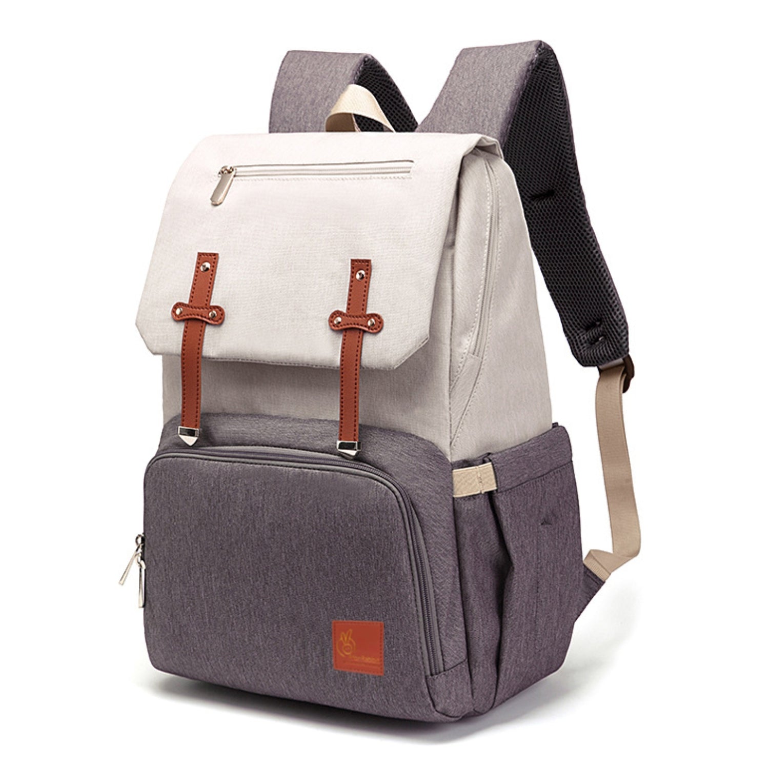R for Rabbit Caramello Smart Diaper Bag - Beige Brown - DBCMSB1