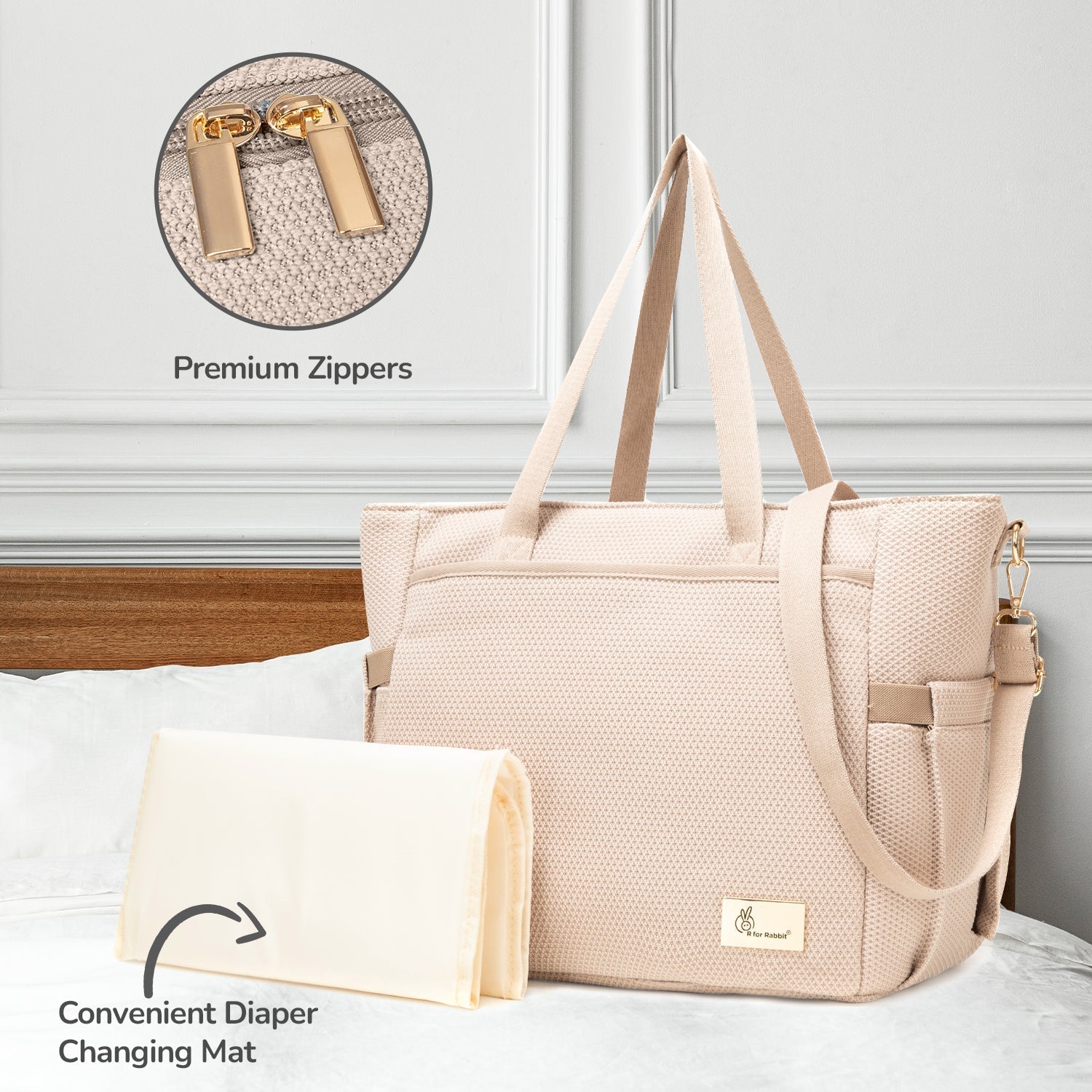 R For Rabbit Caramello Tote - DBCMTB09