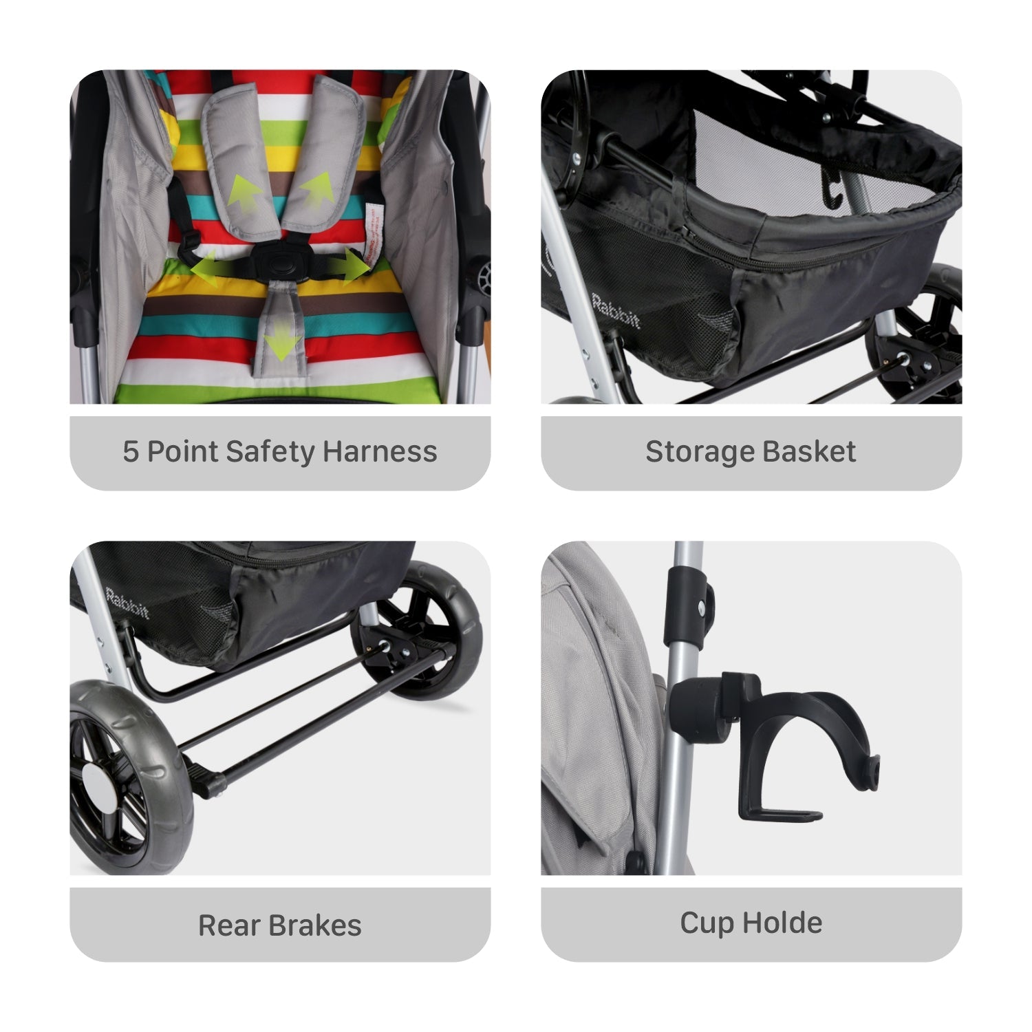 R for Rabbit Chcocolate Ride Travel System - TSCRRB1