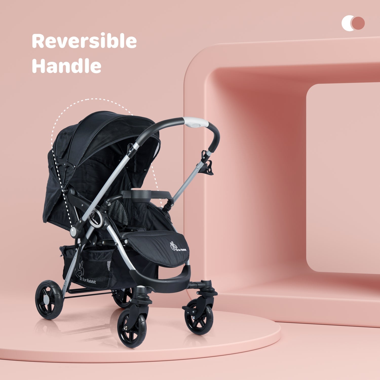 R for Rabbit Chcocolate Ride Travel System Travel System Black Grey Baby Gear - Baby Stroller & Prams