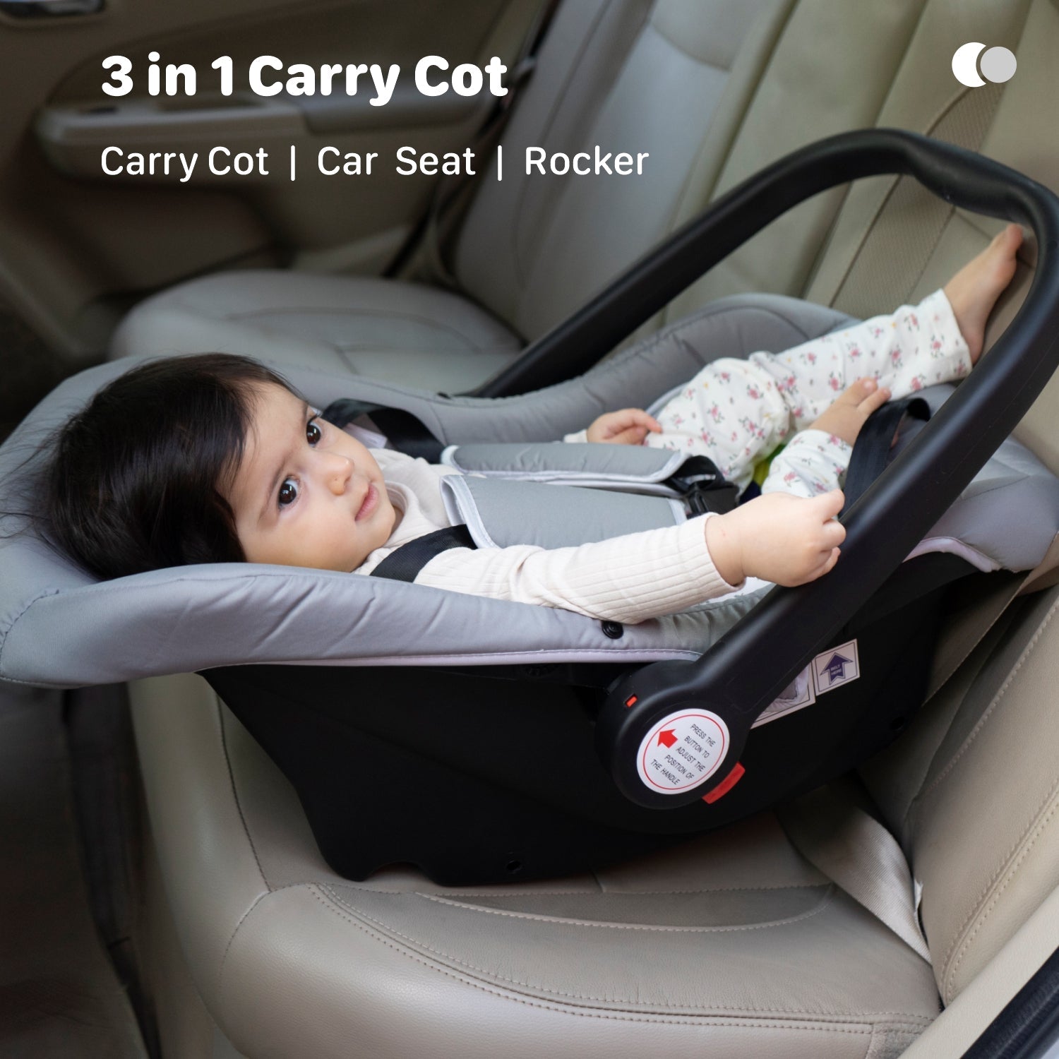 R for Rabbit Chcocolate Ride Travel System Travel System Black Grey Baby Gear - Baby Stroller & Prams