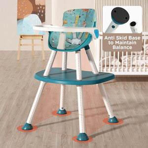 R for Rabbit Cherry Berry Safari Baby High Chair - HCCBSLB5