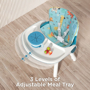 R for Rabbit Cherry Berry Safari Baby High Chair - HCCBSLB5