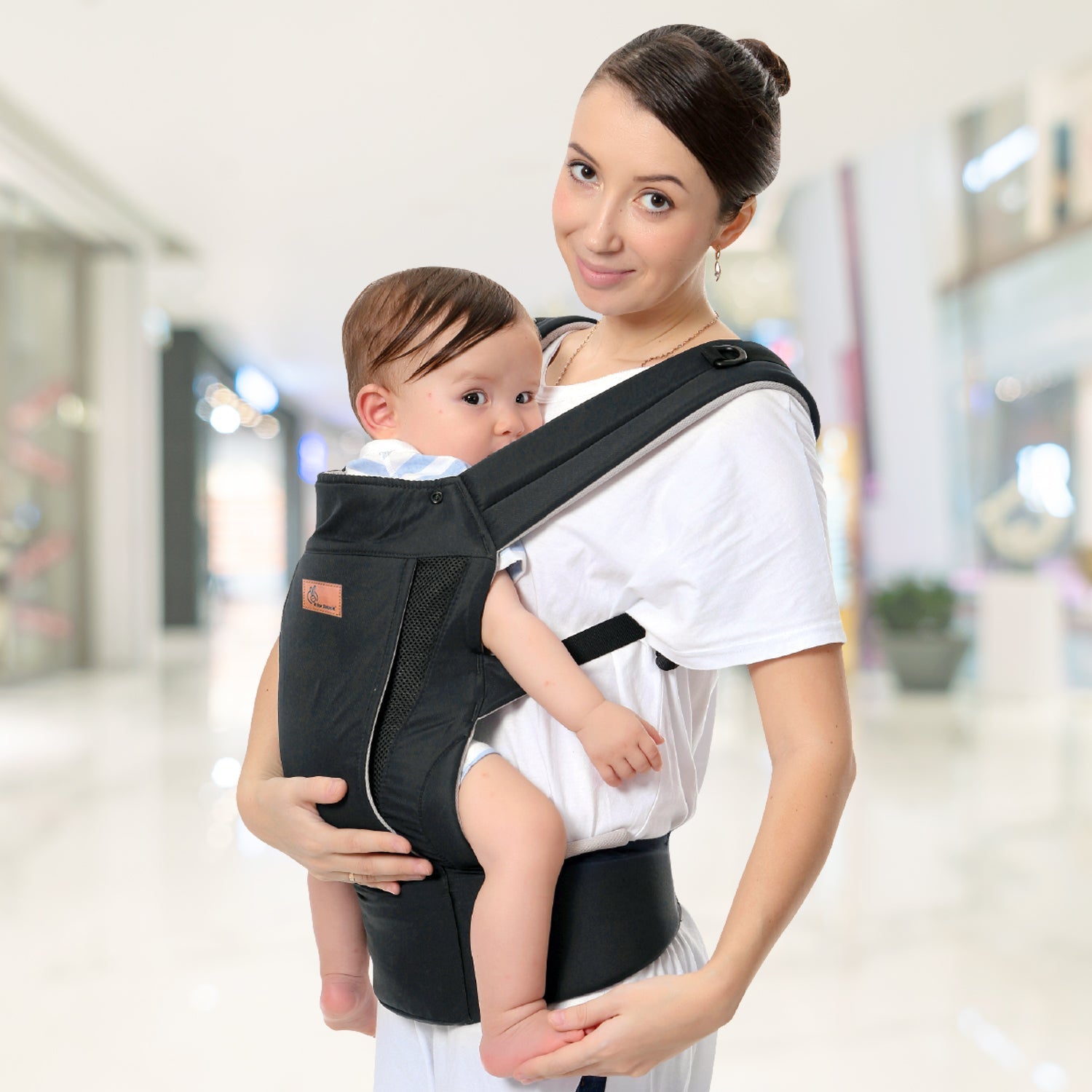 R for Rabbit Comfy Hug Ergo baby carrier - BCCHEBL1