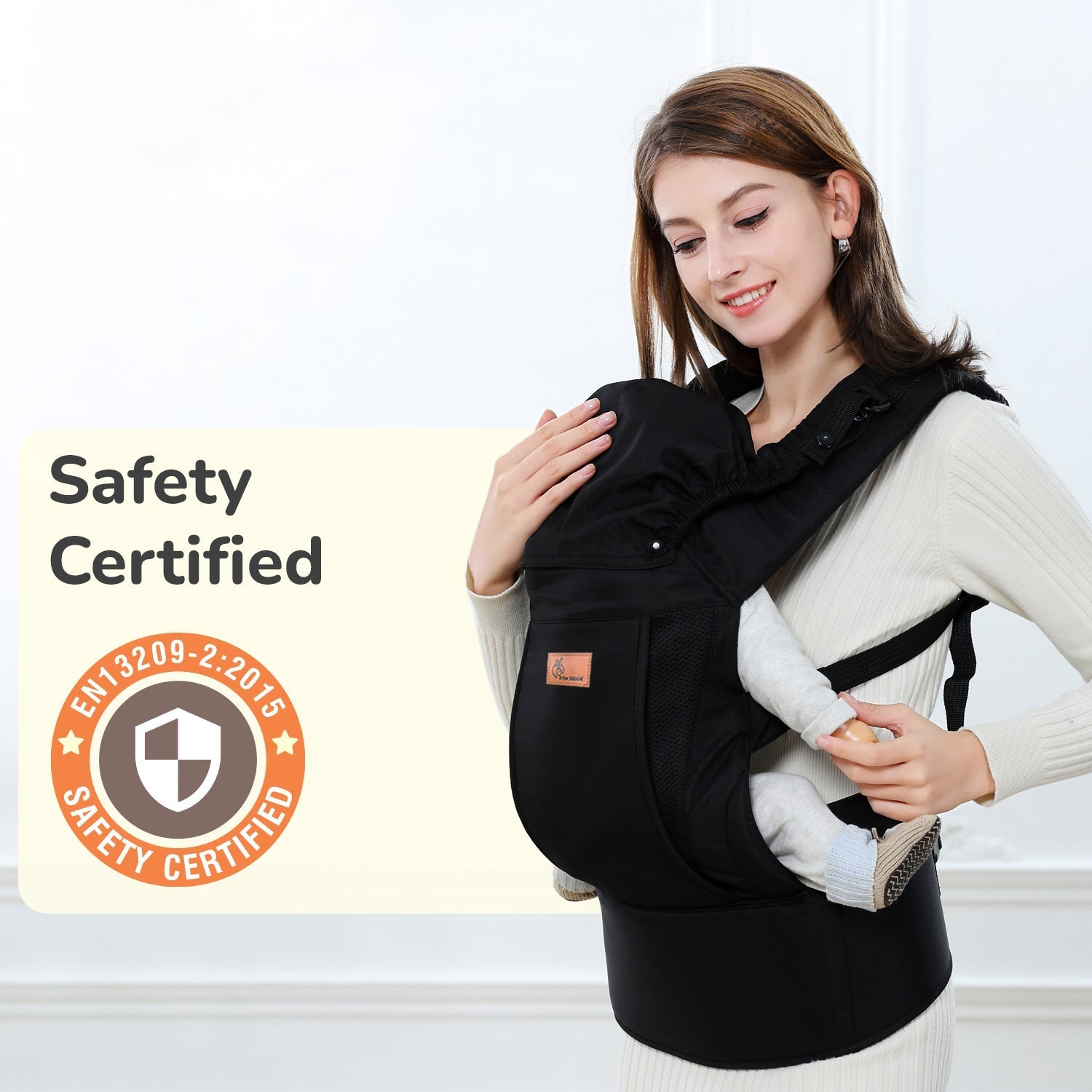 R for Rabbit Comfy Hug Ergo baby carrier - BCCHEBL1
