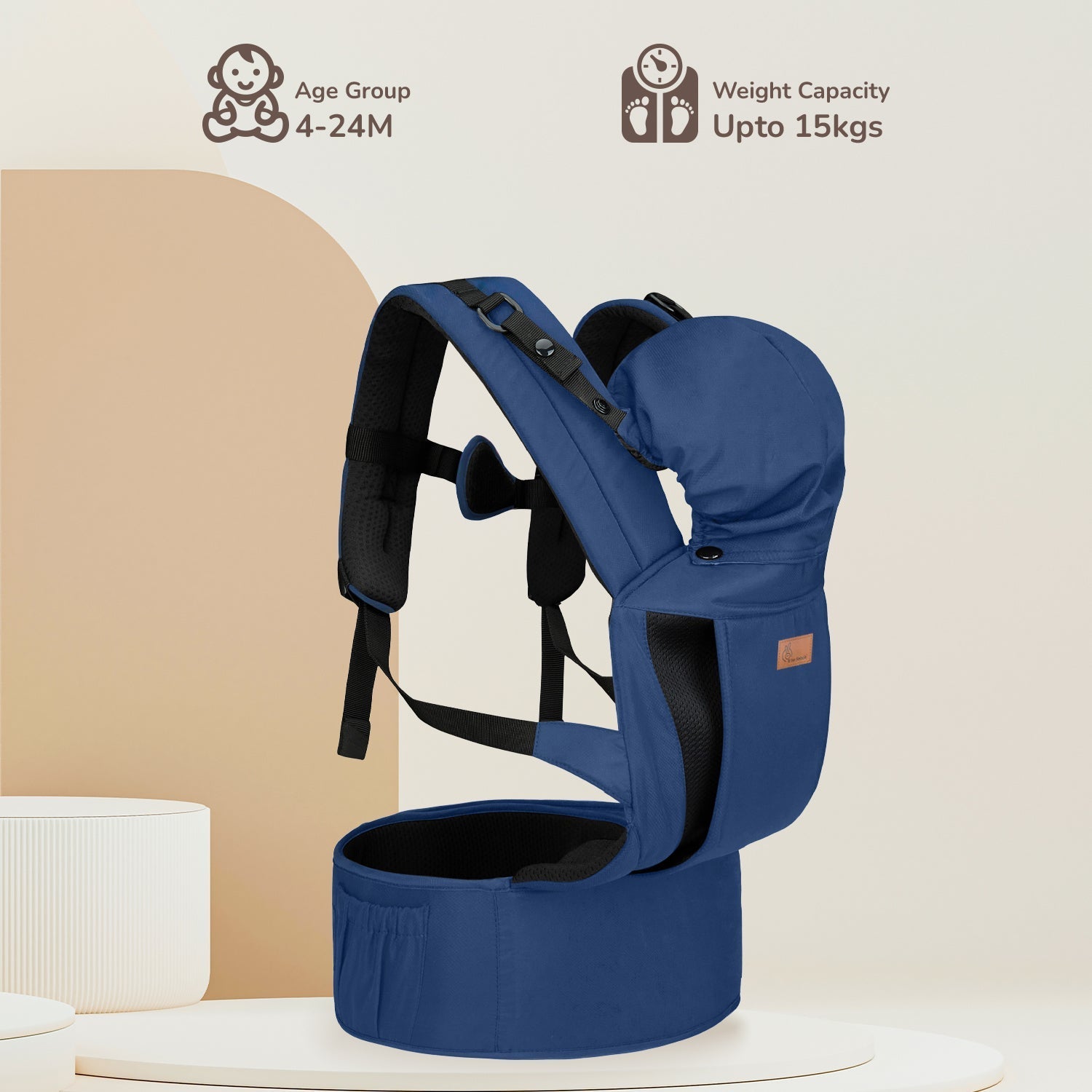 R for Rabbit Comfy Hug Ergo baby carrier - BCCHEBL1