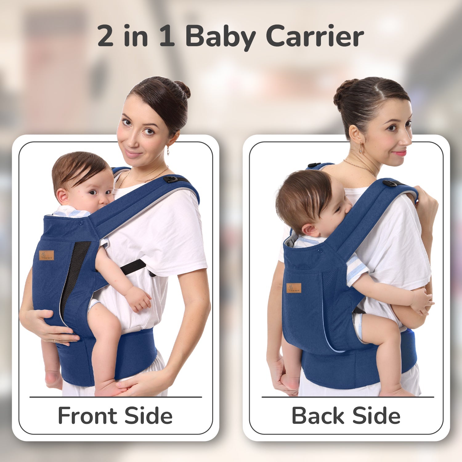 R for Rabbit Comfy Hug Ergo baby carrier - BCCHEBL1