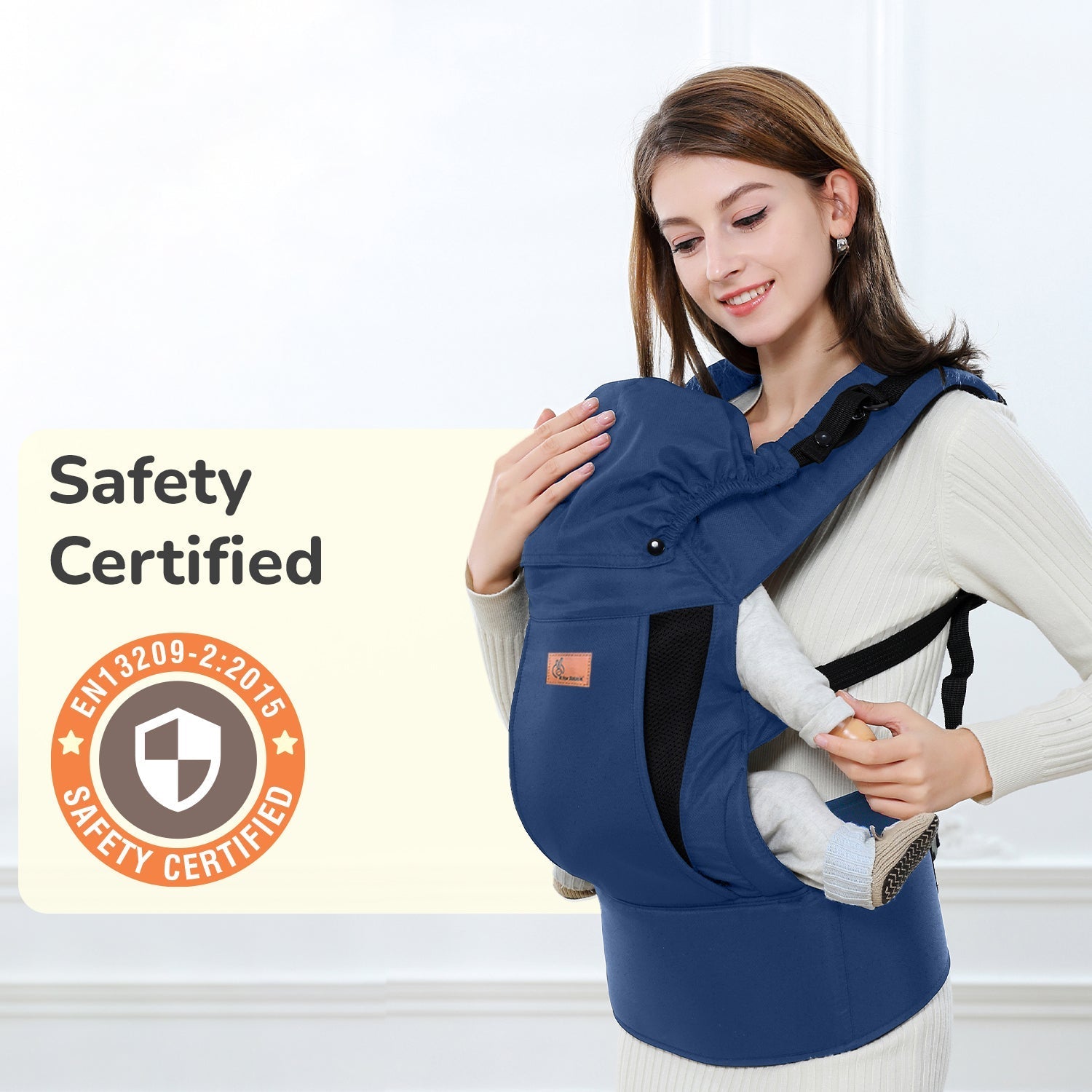 R for Rabbit Comfy Hug Ergo baby carrier - BCCHEBL1