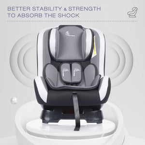 R for Rabbit Convertible Baby Car Seat Jack N Jill - Black Grey - CCJJBG1