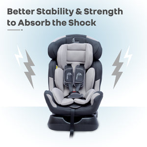 R for Rabbit Convertible Baby Car Seat Jack N Jill Gran - Grey - CCJJGG3