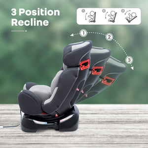 R for Rabbit Convertible Baby Car Seat Jack N Jill Gran - Grey - CCJJGG3