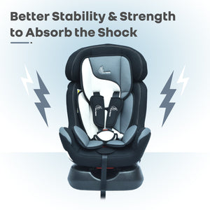 R for Rabbit Convertible Baby Car Seat Jack N Jill Grand - Black Multicolor - CCJJBM3