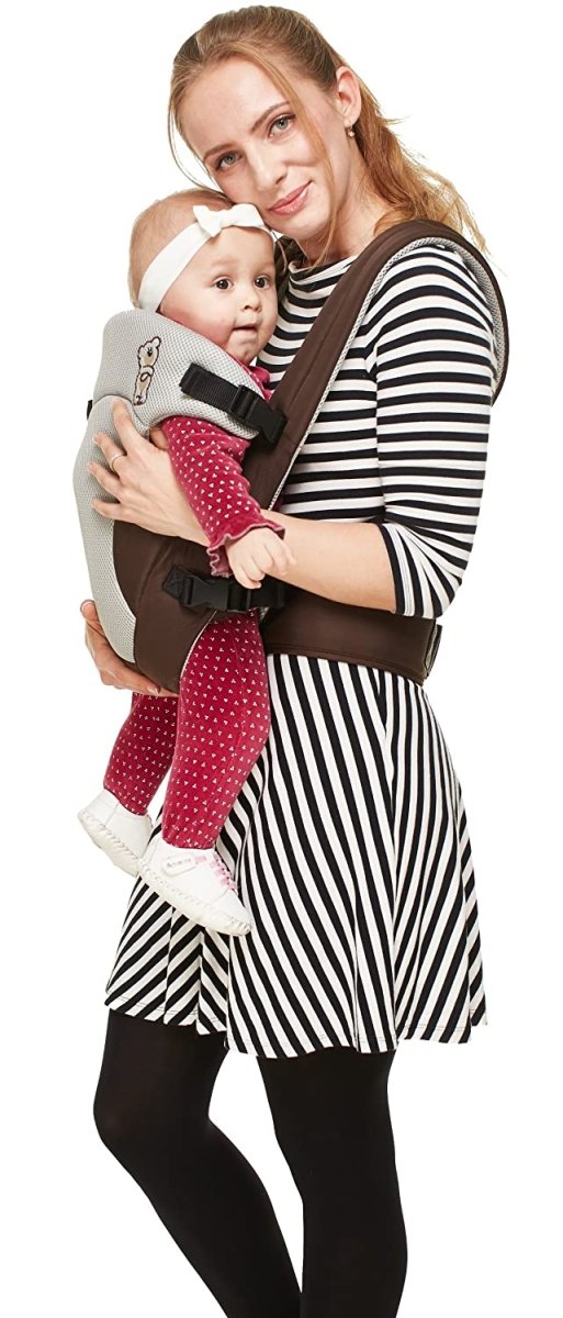 R For Rabbit Cuddle Snuggle Baby Carriers Brown Grey - BCCSBG2