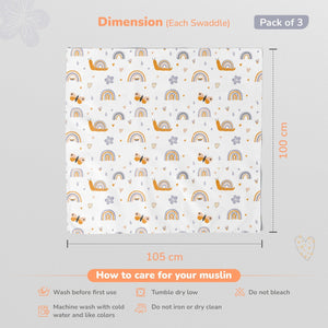 R for Rabbit Cuddlez (Pack of 3) - SWCDSM01