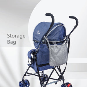 R for Rabbit Cute Little Pixie Buggy - Blue Grey - Baby Stroller & Prams