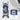 R for Rabbit Cute Little Pixie Buggy - Blue Grey - Baby Stroller & Prams