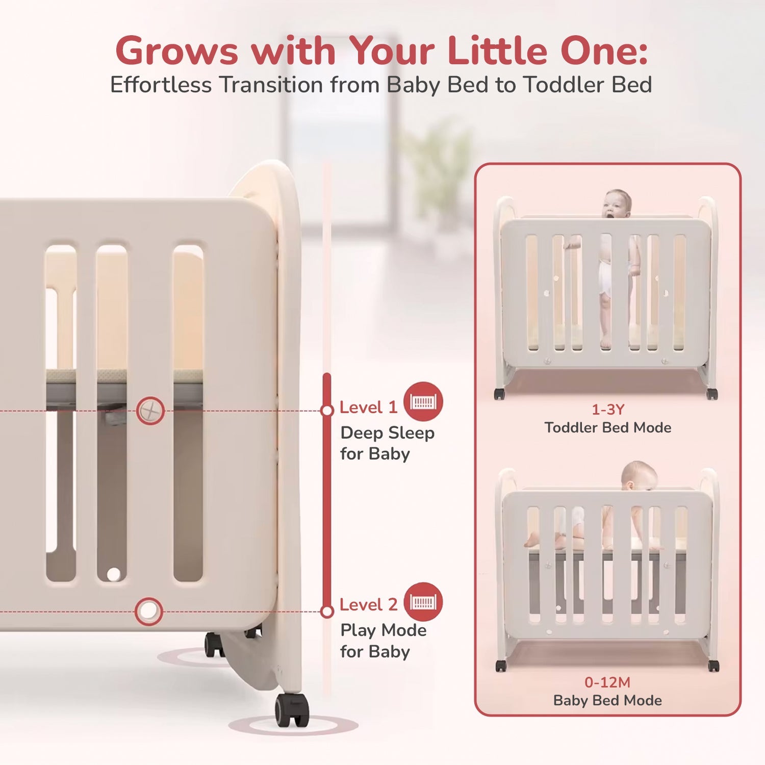 R For Rabbit Dream N Play cot - CTDNPBE01