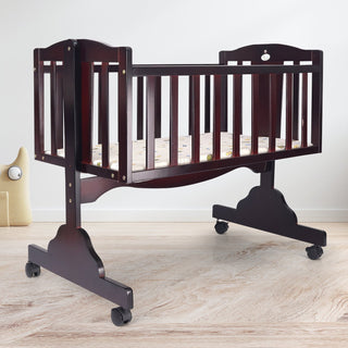 R for Rabbit Dream Time Baby Cot & Crib - Brown - CDDTBR2