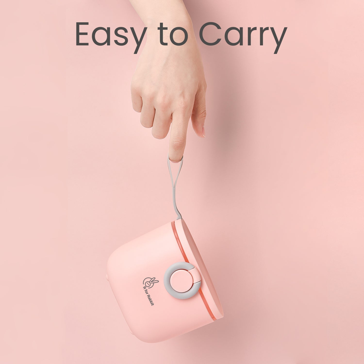 R for Rabbit First Feed Box - Pink - FFBXPN1