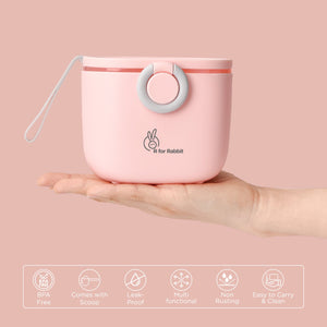 R for Rabbit First Feed Box - Pink - FFBXPN1