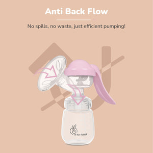 R for Rabbit First Feed Cozy Manual Feeding Breast Pump With 2 Suction Level Adjustment - Breast Pump