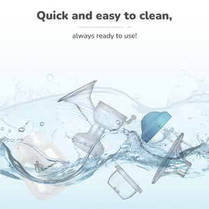 R for Rabbit First Feed Cozy Manual Feeding Breast Pump With 2 Suction Level Adjustment - Breast Pump