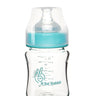 R for Rabbit First Feed Glass Bottle - Lake Blue - GBFFLB120 - N