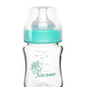 R for Rabbit First Feed Glass Bottle- Sea Green - GBFFSG120