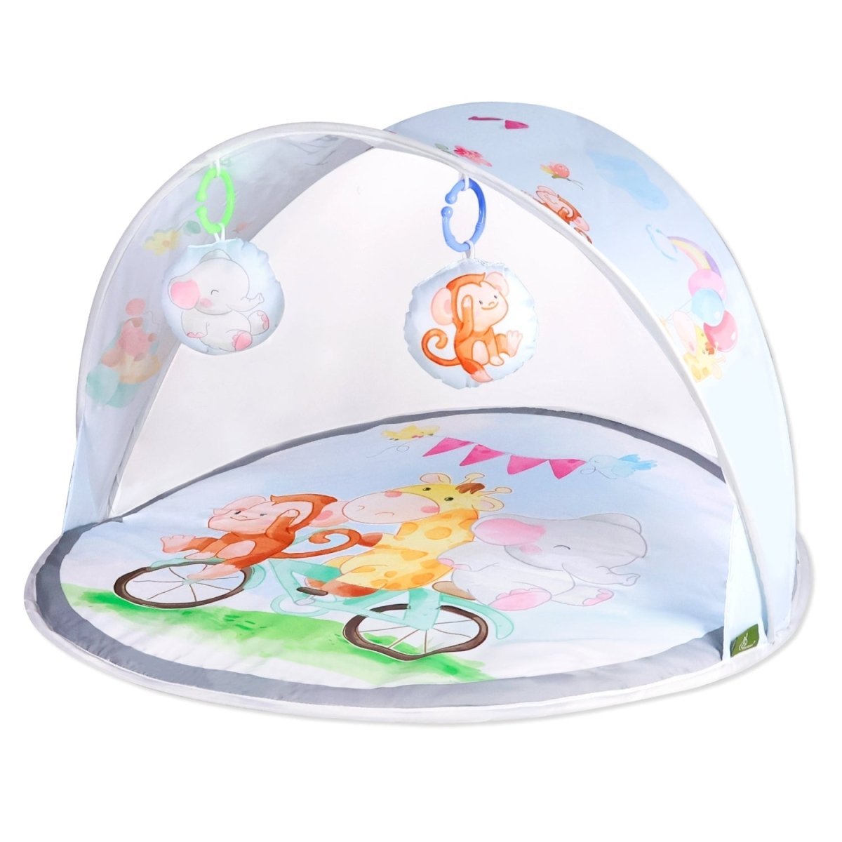 R for Rabbit First Play Safari Play Gym- Grey - BGFPSG2